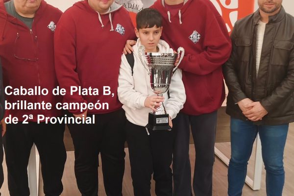 Caballo de Plata, campeón de 2ª Provincial 2