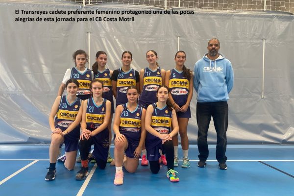 baloncesto transreyes cadete femenino