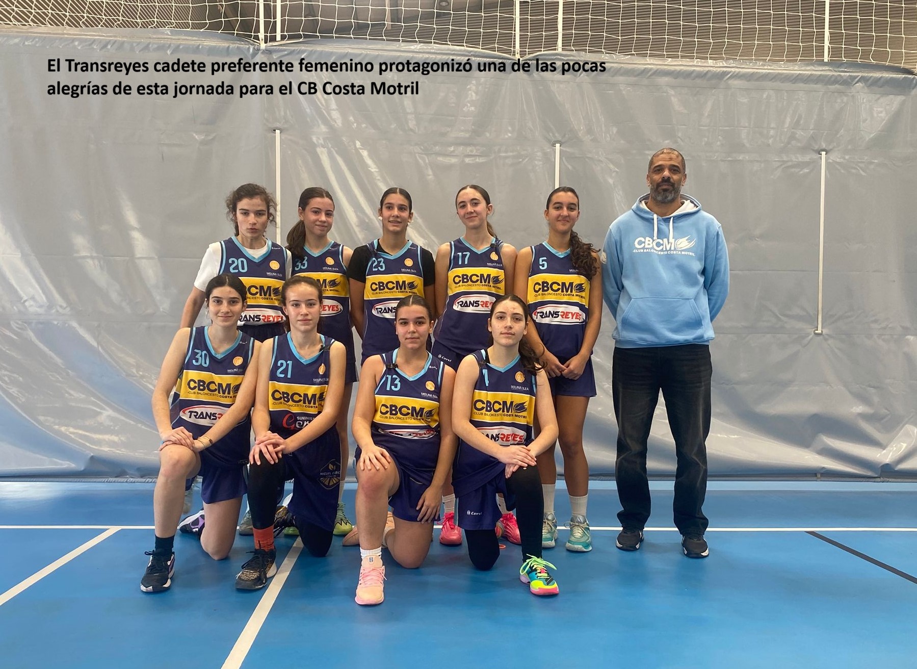 baloncesto transreyes cadete femenino