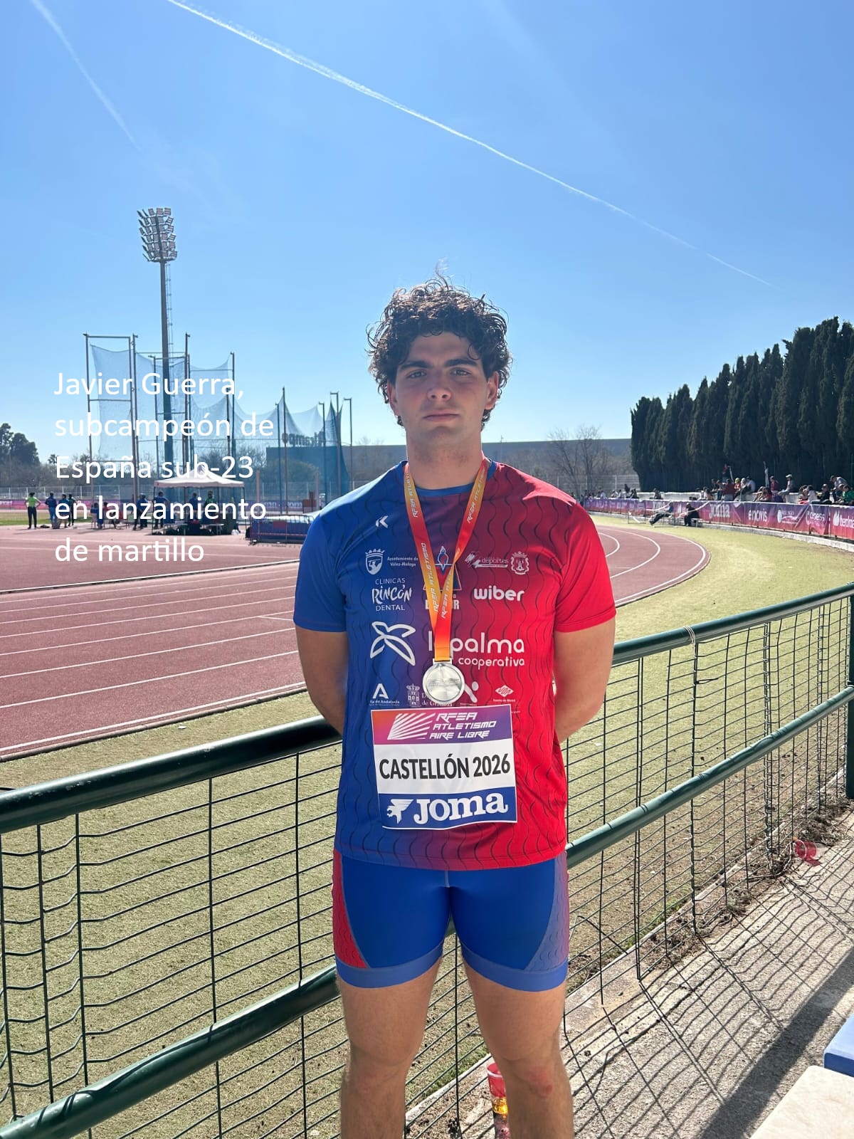 javier guerra subcampeón españa martillo sub 23