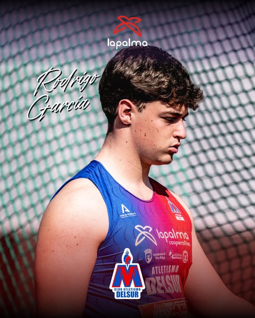 Rodrigo García Orozco, campeón en lanzamiento de pe