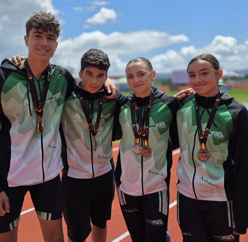 Héctor García, Guillermo Guerra, Celia Bonilla y Marta Sánchez