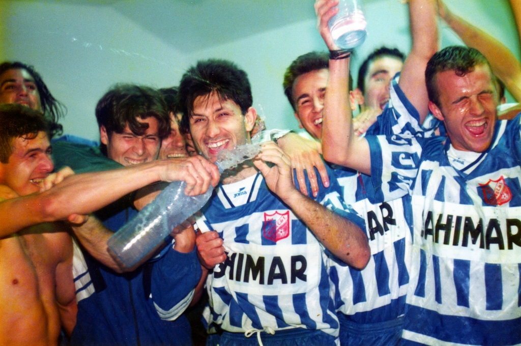 celebración liguilla 96