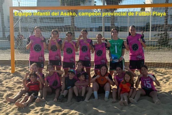 asako campeón playa