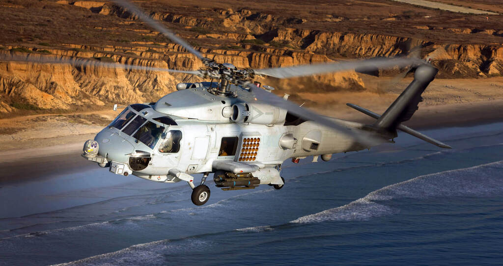 El MH-60R Seahawk, de la US Navy, será una de las grandes atracciones de esta edición