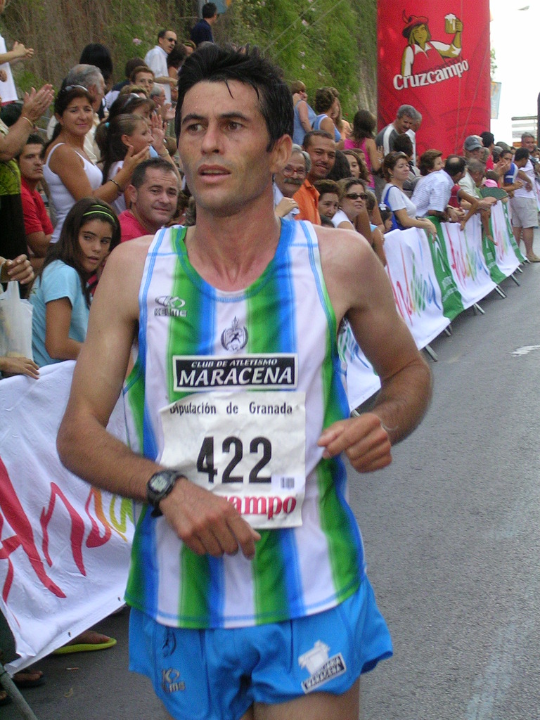 FIDELIDAD. Con la camiseta del C.A. Maracena, su club de siempre.